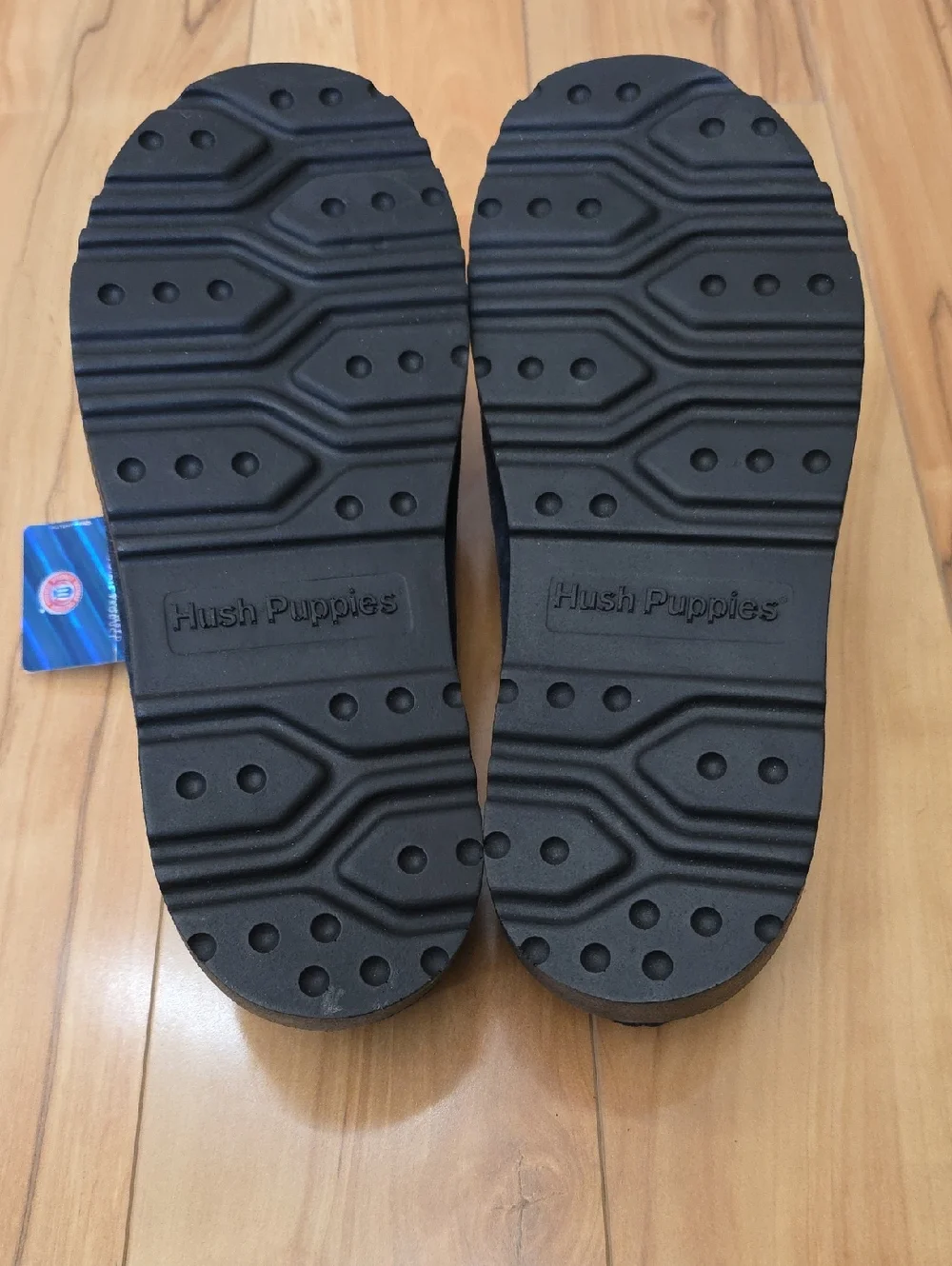 Hush Puppies Notre Dame Slippers Navy Suede Mens 9 NWT
